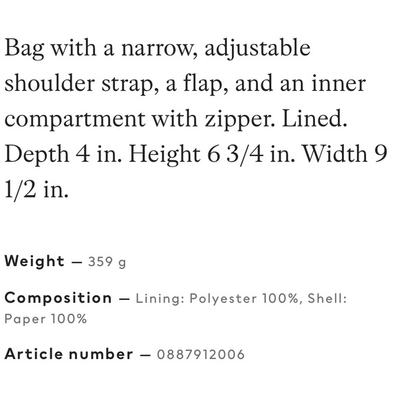 H&M Shoulder Bag | NWT Tan - Picture 4 of 9